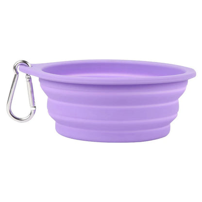 DineMate™ Collapsible Travel Bowl | 350ml & 600ml Foldable Silicone Bowl